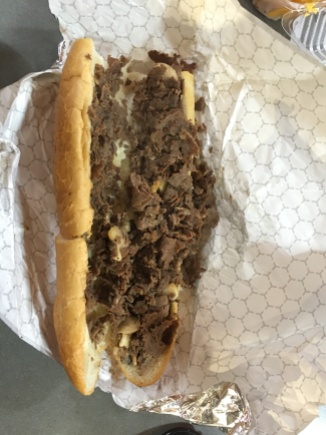 the famous philly cheesesteak!